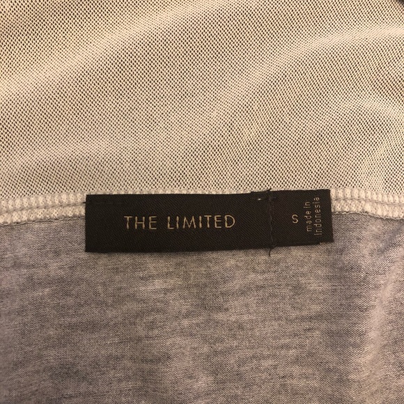 Grey Sleeveless Dress with tie waist/white mesh upper - Picture 4 of 6